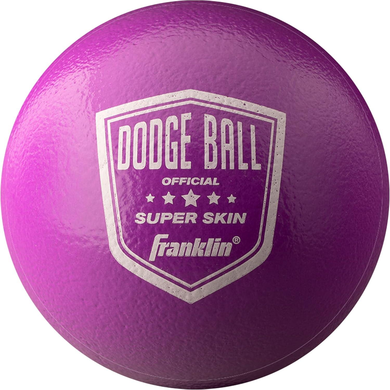 image:imageFranklin Sports Super Skin 6Pack of Dodgeball Balls 7Inch EasyGrip Foam Balls for Playground and Gymnasium Games