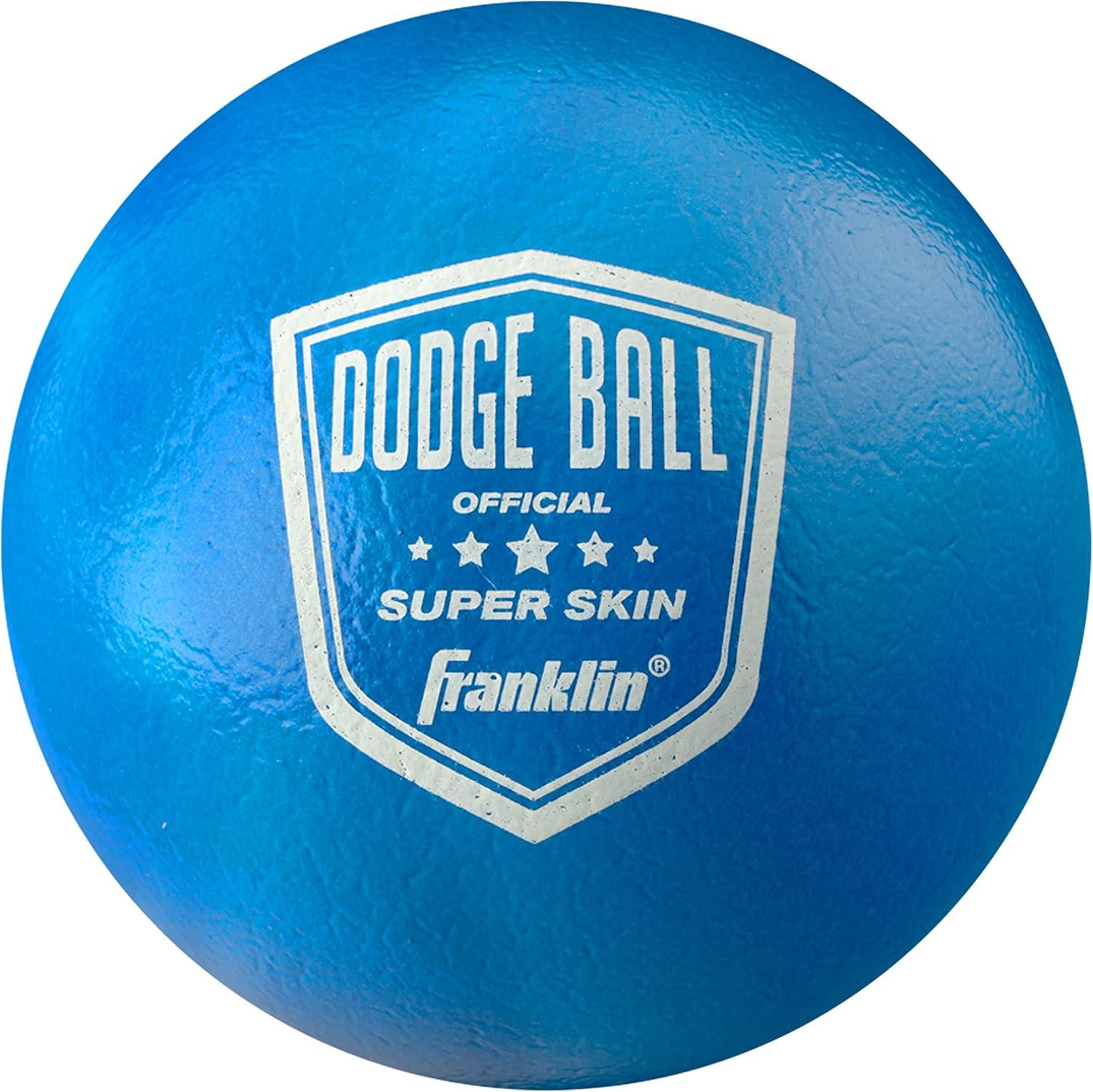 image:imageFranklin Sports Super Skin 6Pack of Dodgeball Balls 7Inch EasyGrip Foam Balls for Playground and Gymnasium Games