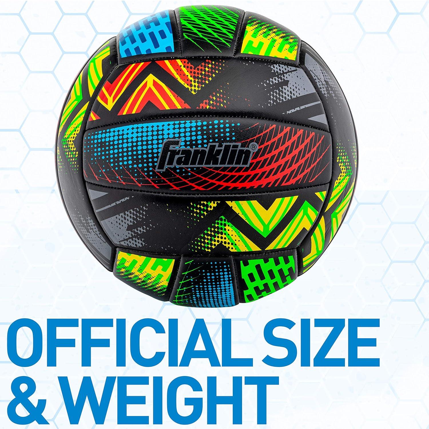 image:imageFranklin Sports Volleyball Outdoor Beach Volleyball Cushioned Ball Set Great for Backyard and BeachMystic