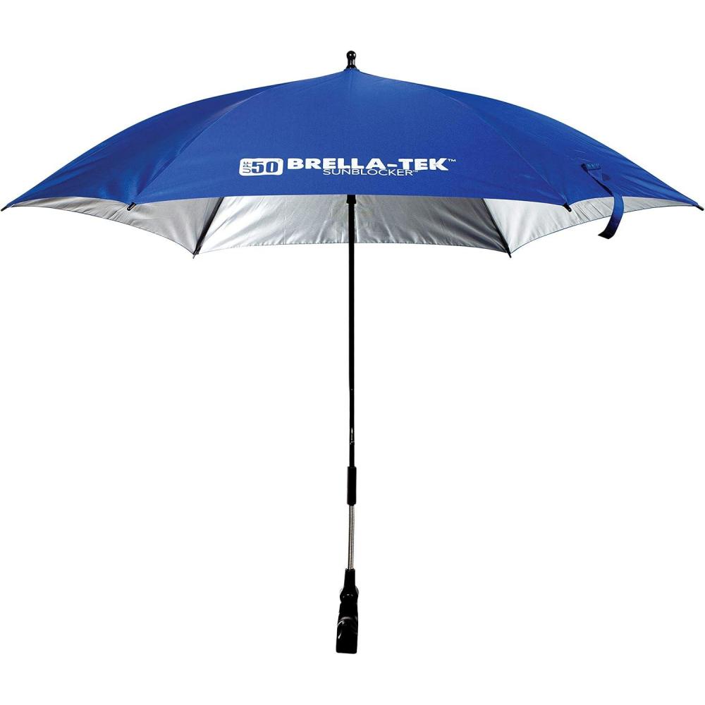 image:imageFranklin Sports All Position Umbrella with Universal Clamp SidelineBrellaTekSun Protection UPF 50
