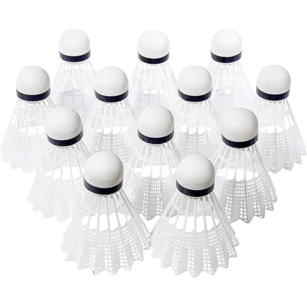 image:imageFranklin Sports Badminton Shuttlecock Set Sets of 3 6 12 Badminton Birdies Backyard Outdoor Badminton Shuttlecocks Plastic Replacement Birdies for Badminton Sets 3 6 12 Packs12 Pack