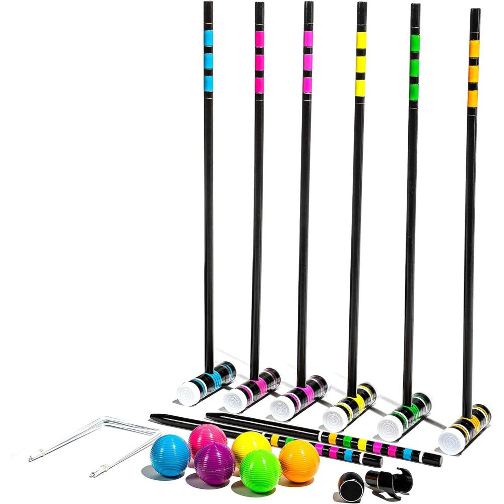image:imageFranklin Sports Bluetooth Croquet 6 Mallets and Balls Carry Bag Bluetooth Speaker