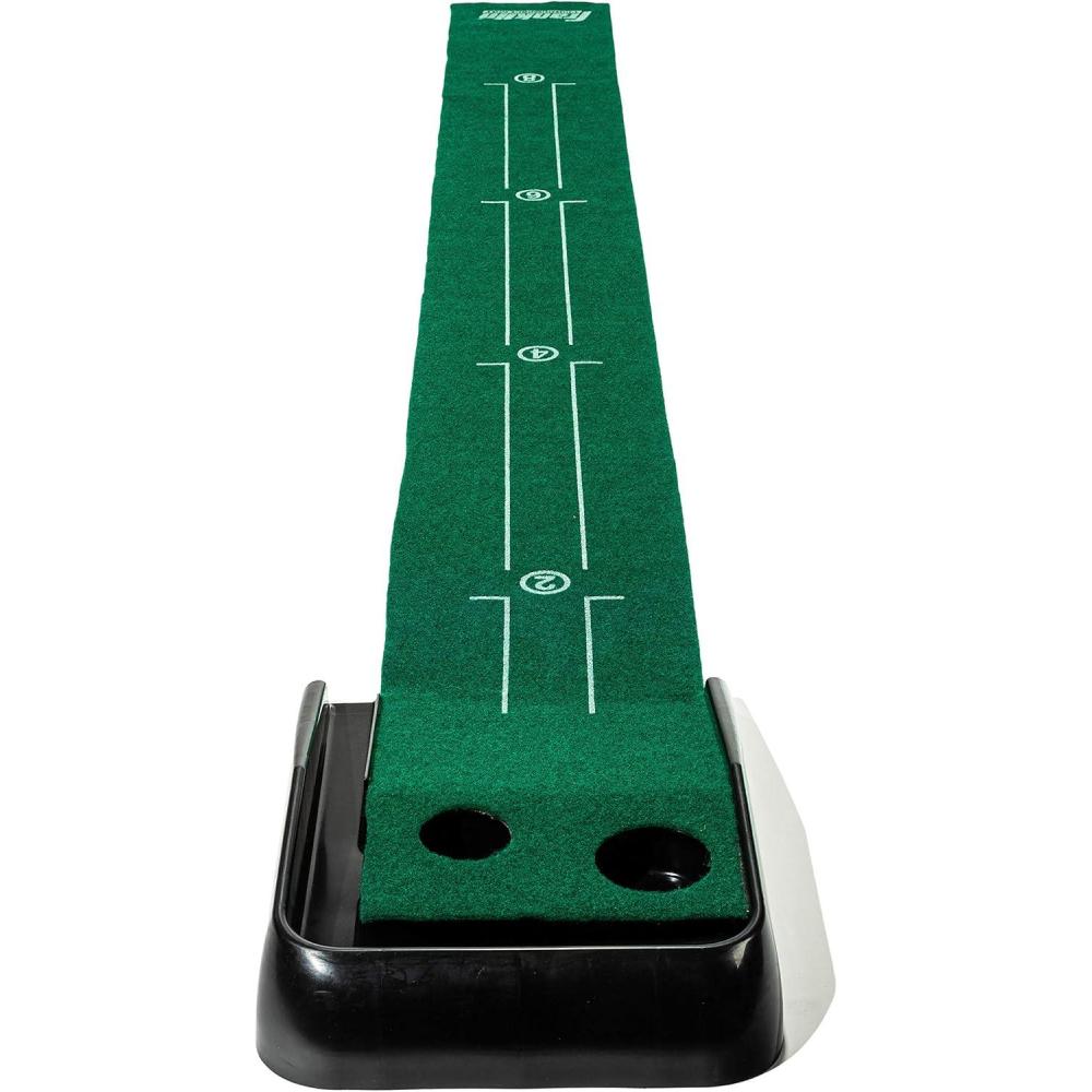 image:imageFranklin SportsIndoor Golf Putting Green Portable Authentic9FootMat with Auto Ball Return Golf Training Aid amp Putting Practice Game Real Course Feel