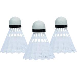 Franklin Sports Badminton Shuttlecock Set – Sets of 3, 6 + 12 Badminton Birdies – Backyard Outdoor Badminton Shuttlecocks – Plastic Replacement Birdies for Badminton Sets – 3, 6 + 12 Packs(3 Pack)