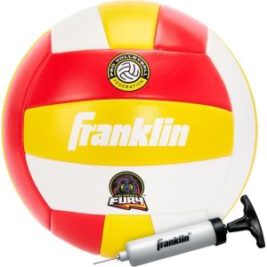 Franklin Sports PVF Team Volleyballs – Official Size + Regulation Weight Volleyballs for Indoor + Outdoor Use – Youth + Adult Ball for Recreational Play – Official PVF Team Logos + Colors(Columbus Fury)