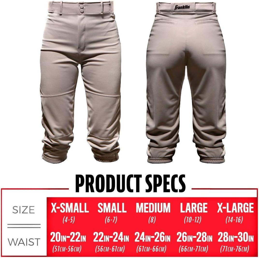 image:imageFranklin 23427F5 Classic Fit Baseball Pants Grey Youth XL