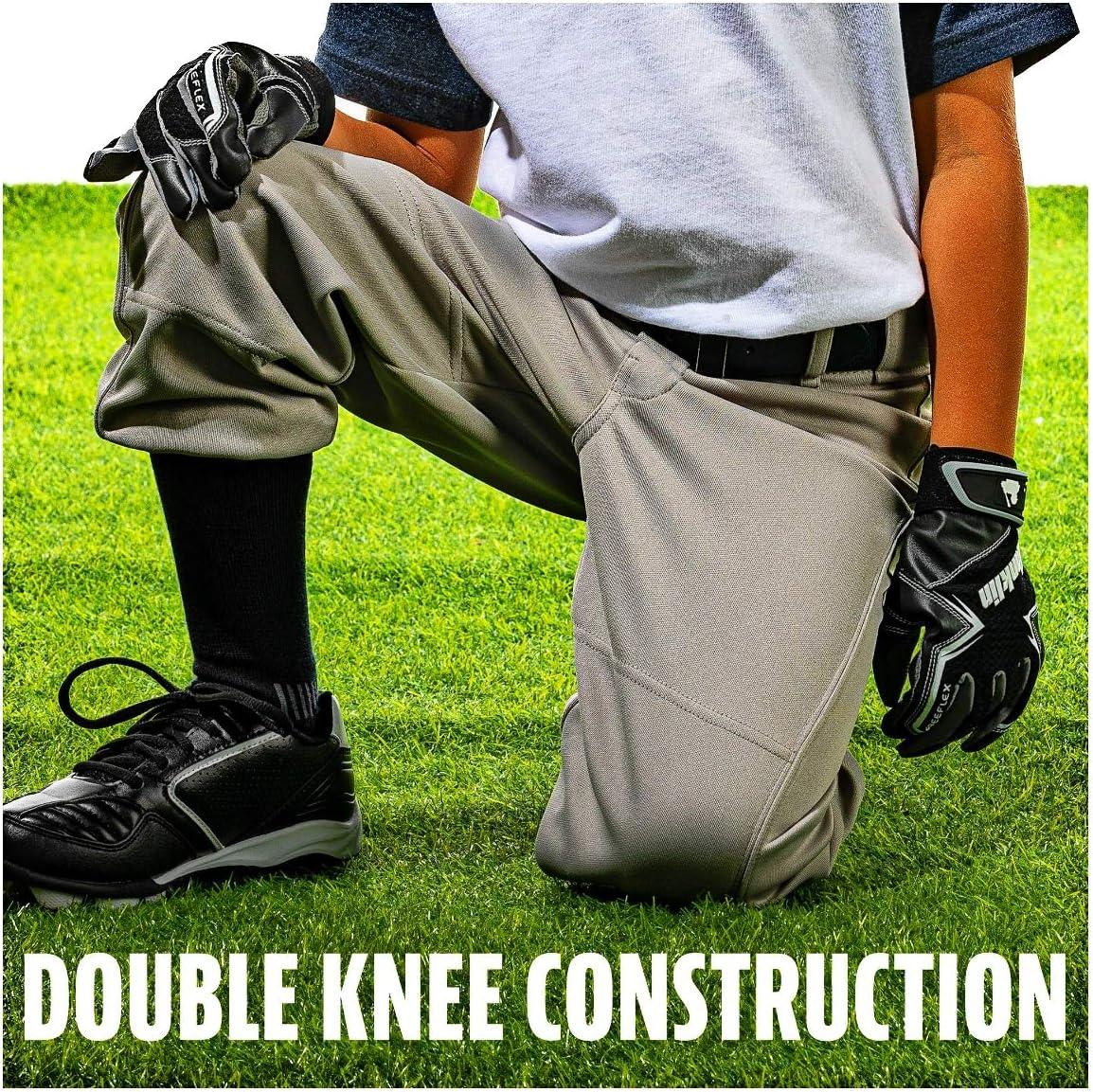 image:imageFranklin 23427F5 Classic Fit Baseball Pants Grey Youth XL