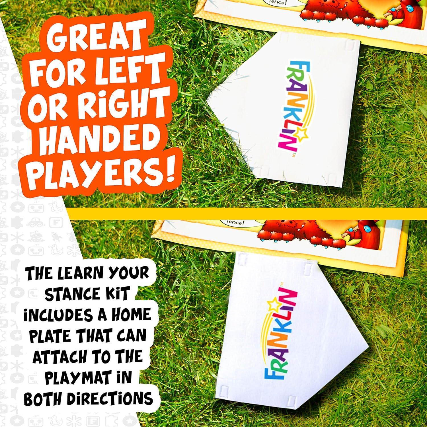 image:imageFranklin Learn Your Stance Baseball Set Perfect for Toddlers and Kids Includes Bat and Balls Improve Batting Skills Outdoor Sports Baseball
