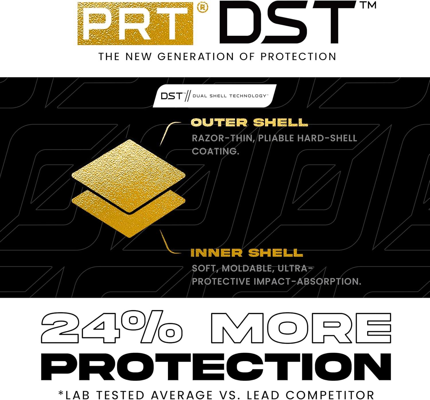 image:imageFranklin Sports Baseball Softball Protective Arm Sleeve PRT DST Series Youth Arm Elbow Shield for Batting Fielding Protective Arm Sleeve Elbow Shield Right Arm Left Arm White OSFMBlack