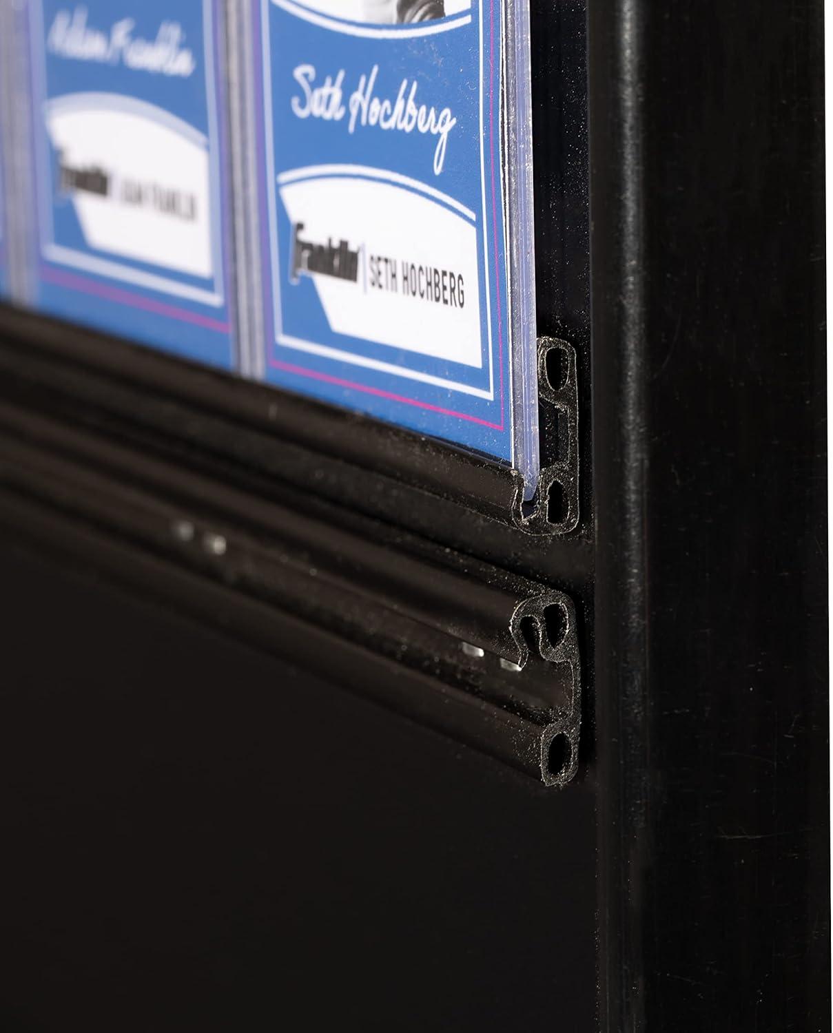 image:imageFranklin Sports Baseball Trading Card Display Frame Display Case for Sports Collector Trading Cards Wall Mounted Case 20 Top Loaders Included