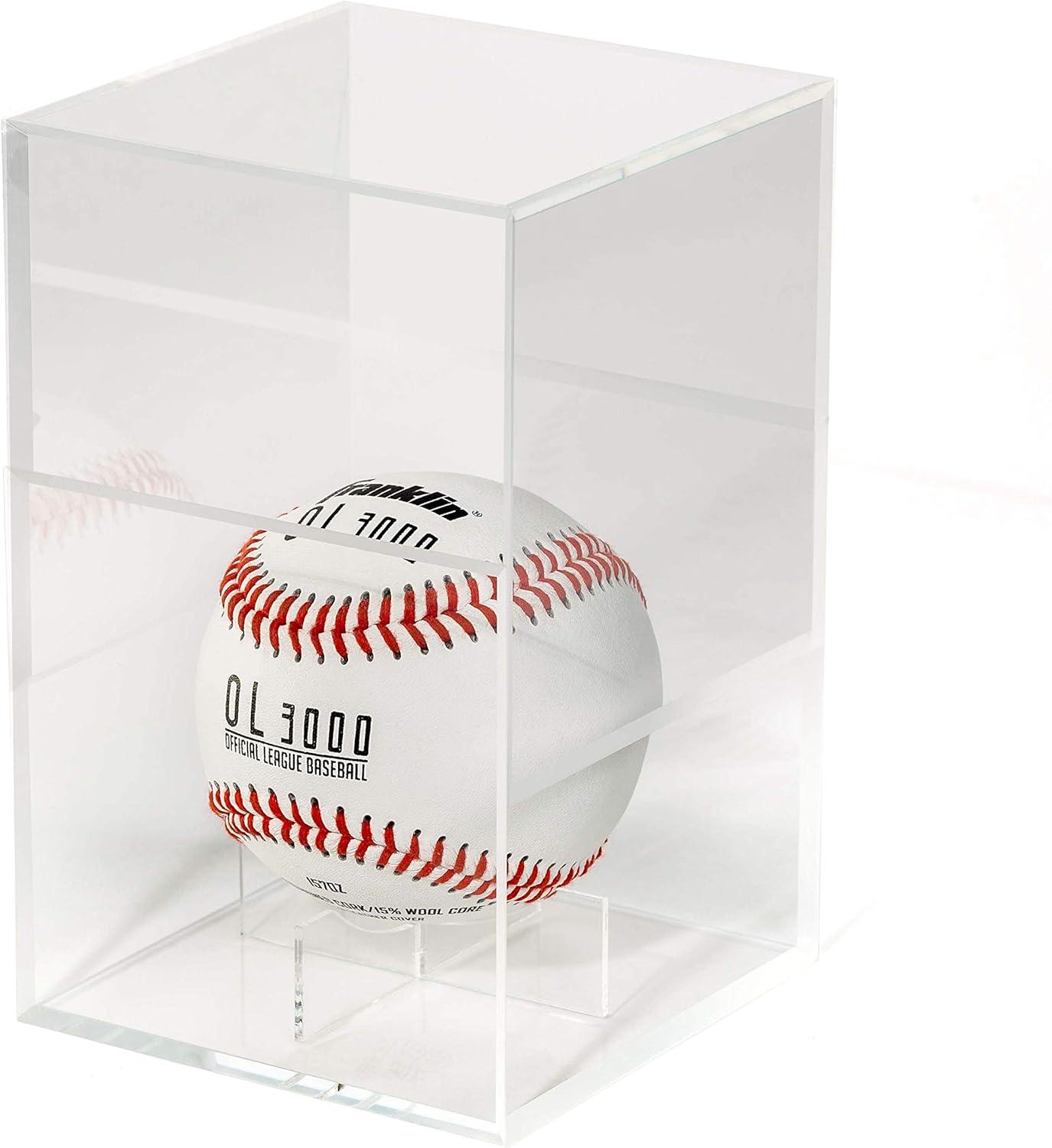 image:imageFranklin Sports Display Case Memorabilia UV Protected Sport Collectibles Baseball Batting Gloves Basketball Soccer Ball FootballBaseball