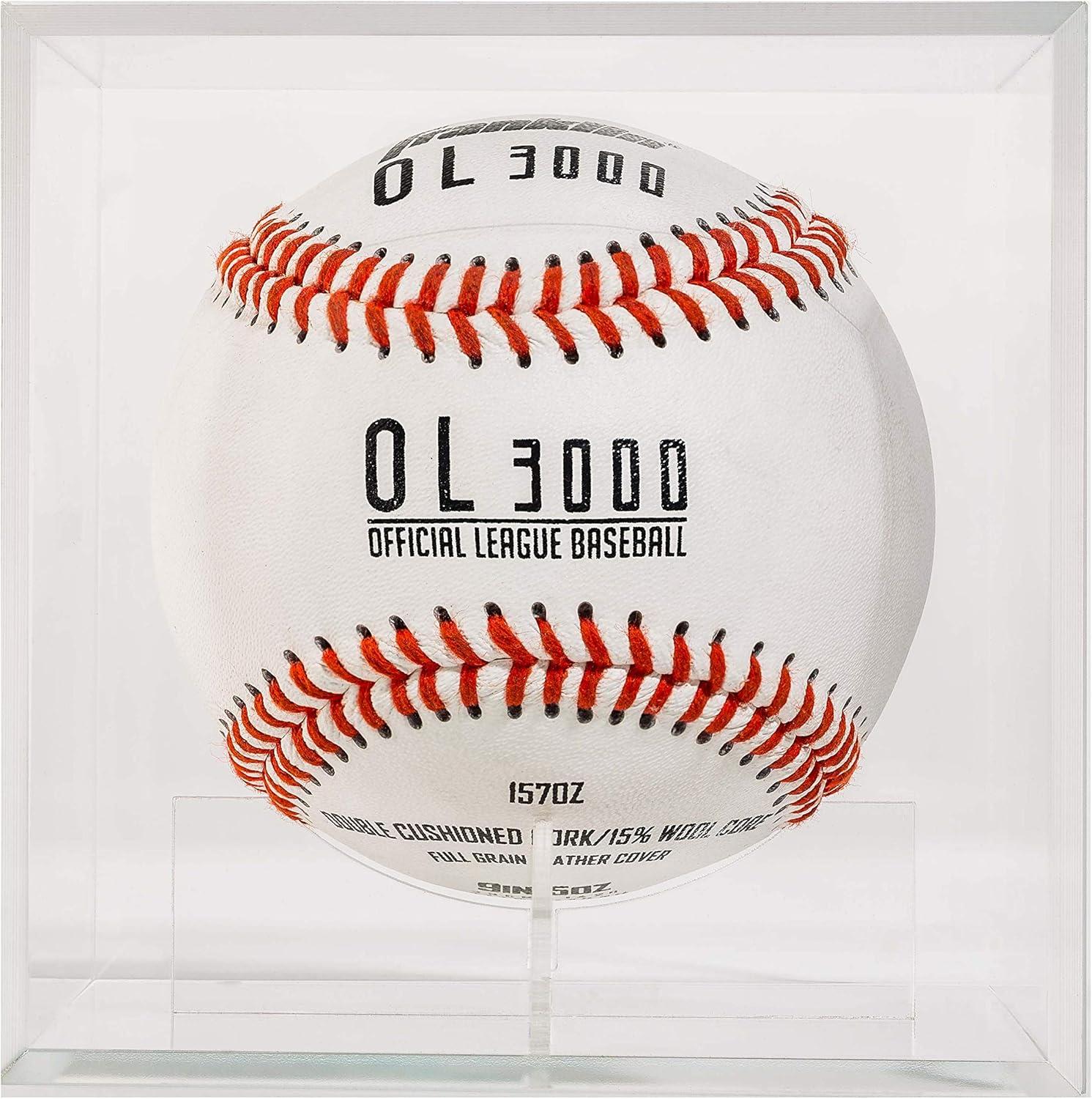 image:imageFranklin Sports Display Case Memorabilia UV Protected Sport Collectibles Baseball Batting Gloves Basketball Soccer Ball FootballBaseball