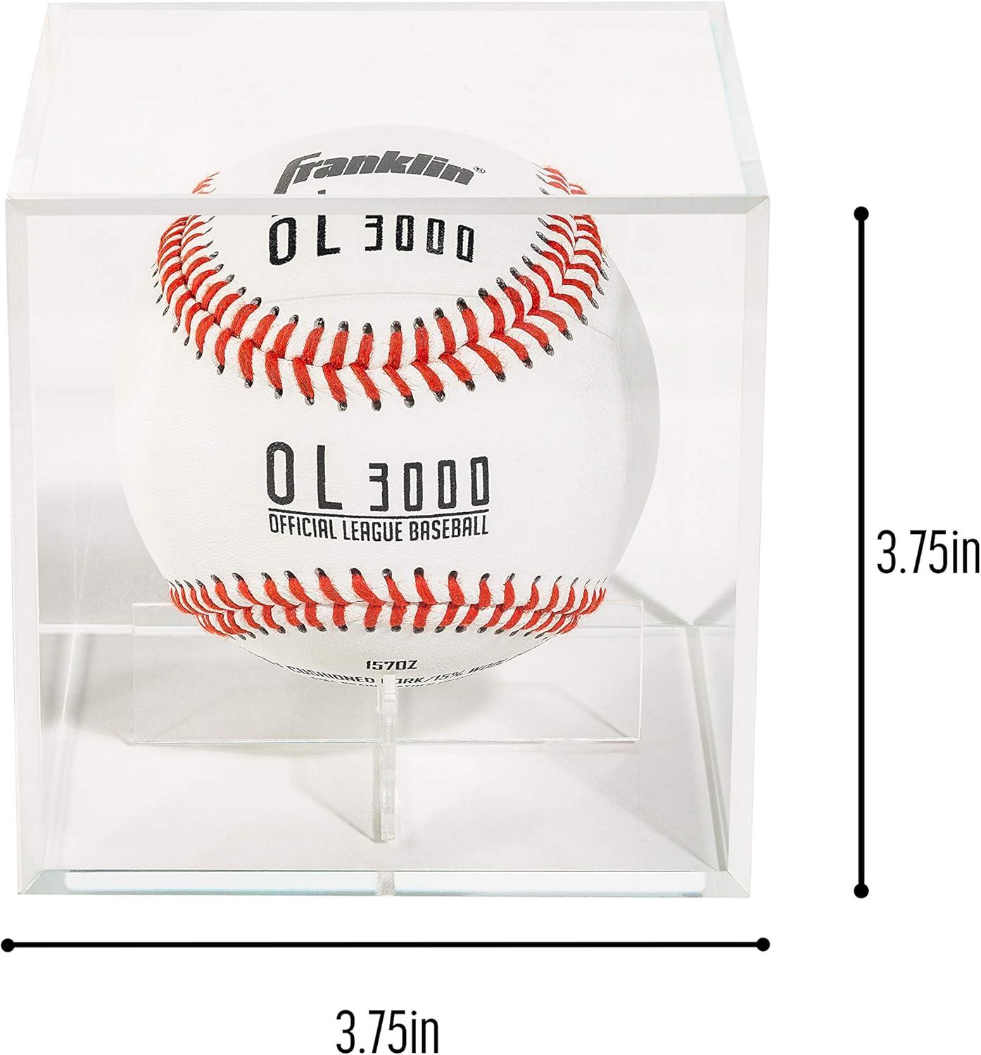 image:imageFranklin Sports Display Case Memorabilia UV Protected Sport Collectibles Baseball Batting Gloves Basketball Soccer Ball FootballBaseball