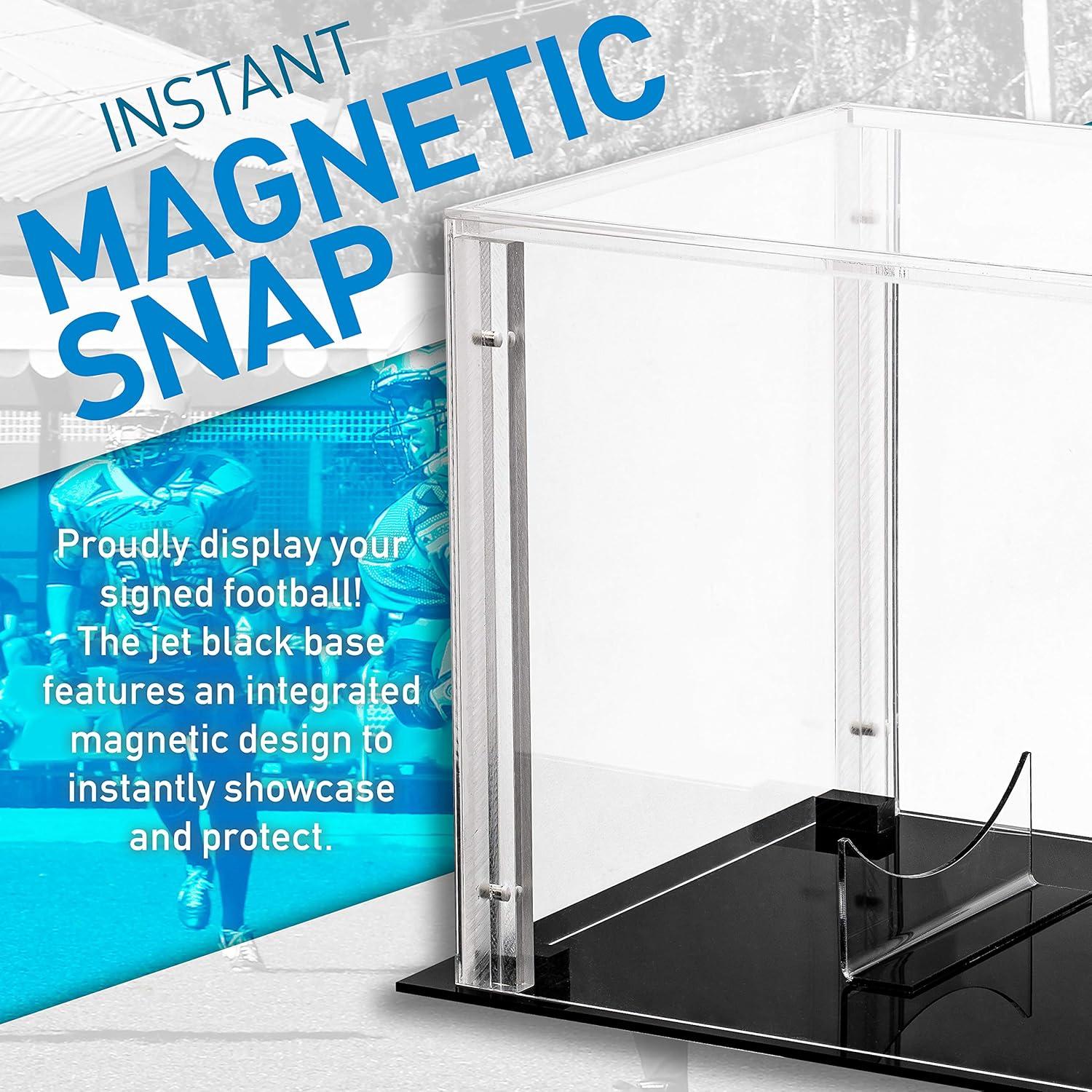 image:imageFranklin Sports Display Case Memorabilia UV Protected Sport Collectibles Baseball Batting Gloves Basketball Soccer Ball FootballFootball