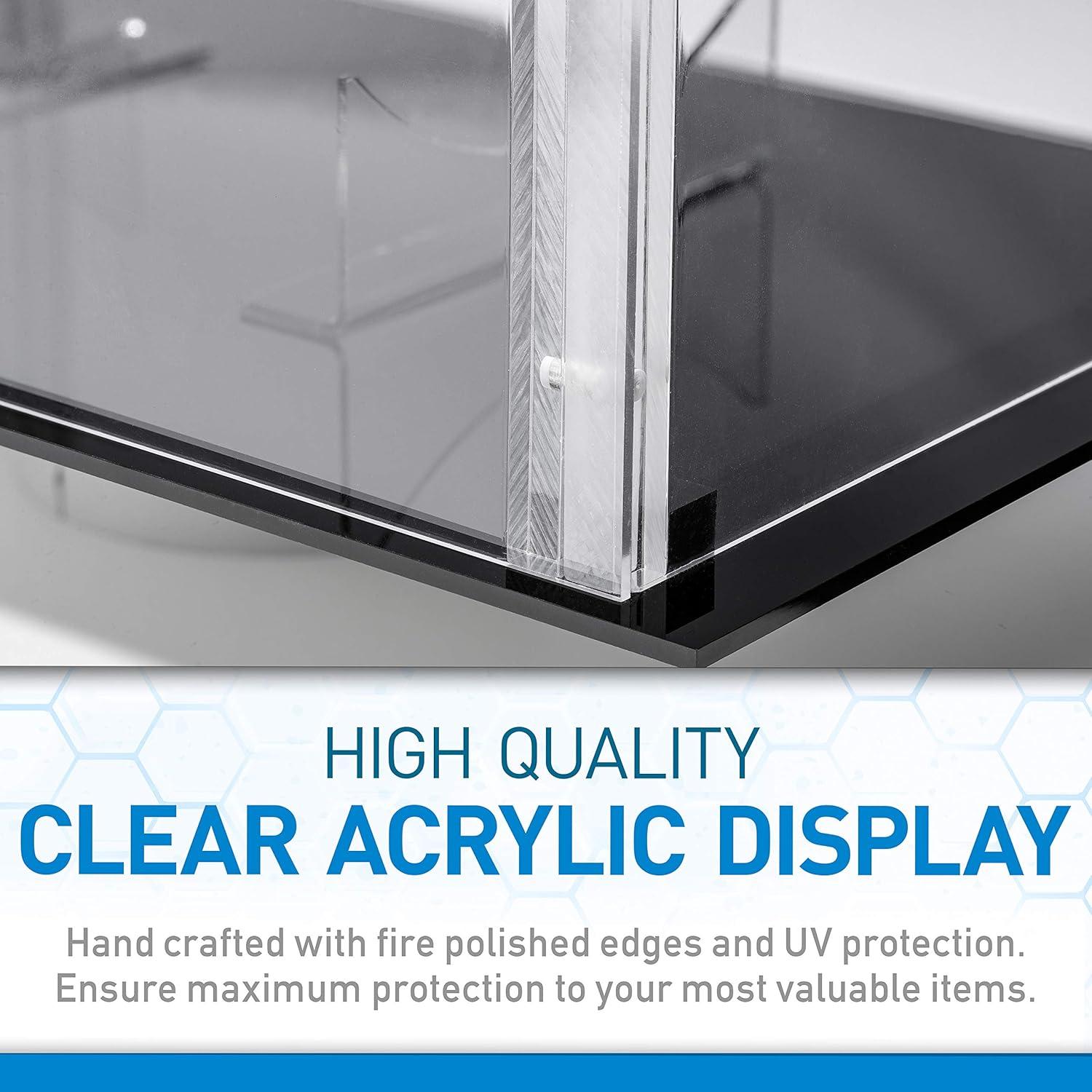 image:imageFranklin Sports Display Case Memorabilia UV Protected Sport Collectibles Baseball Batting Gloves Basketball Soccer Ball FootballFootball