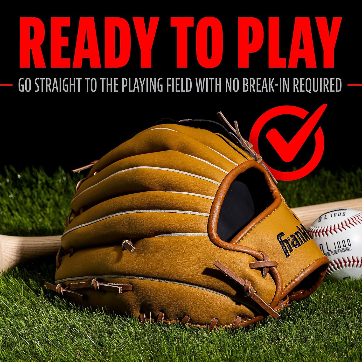 image:imageFranklin Sports Field Master Series Baseball Gloves12Right Hand ThrowPack of 6