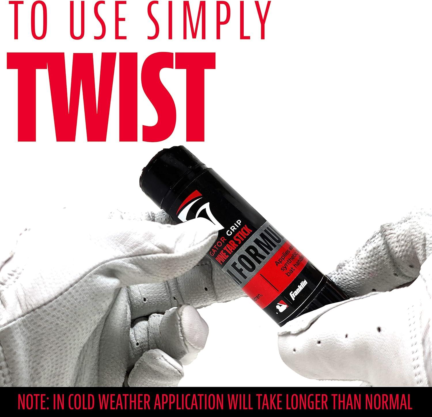 image:imageFranklin Sports MLB Gator Grip Pine Tar Stick Multi Sport Baseball Superior Tack