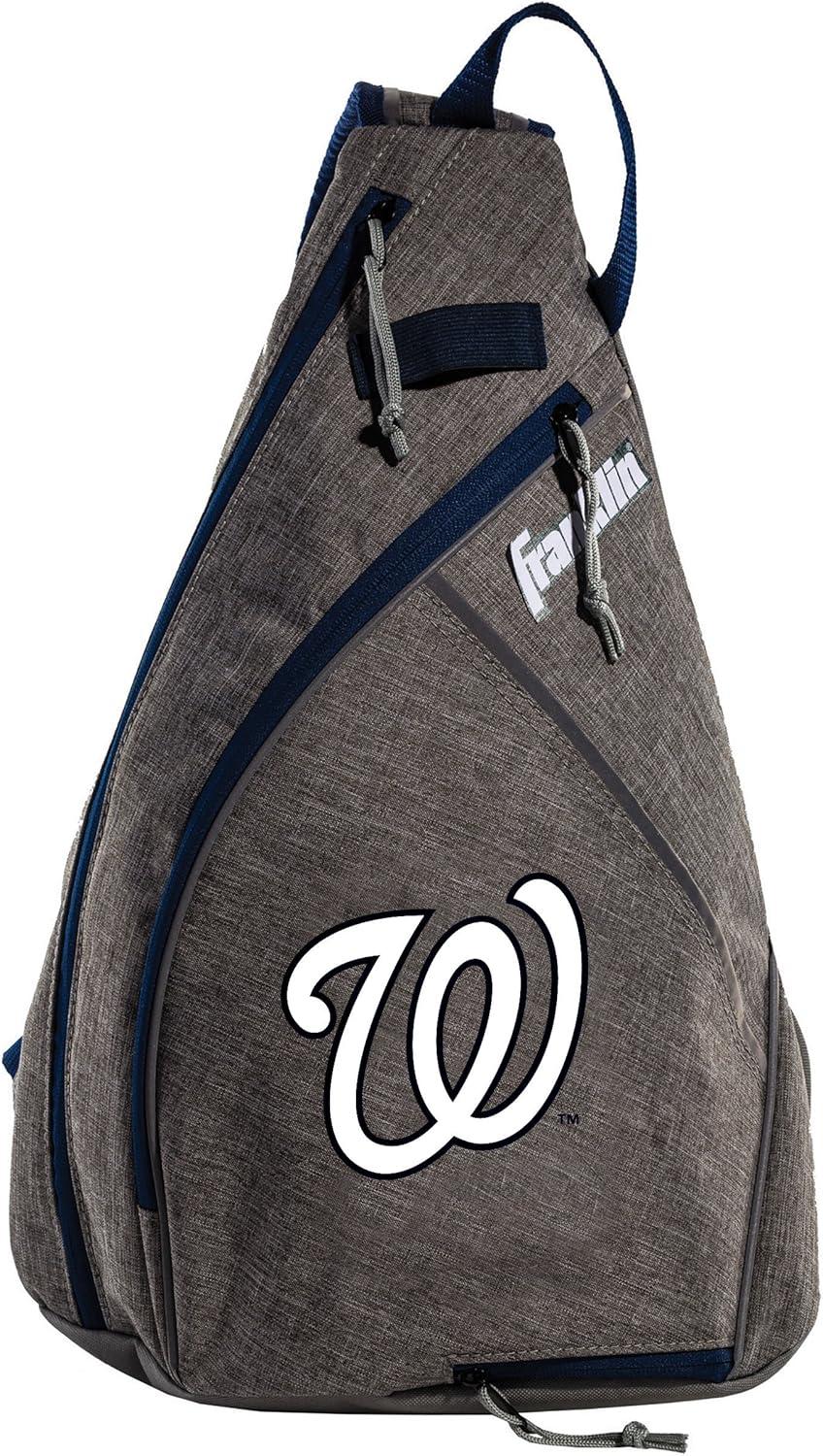image:imageFranklin Sports MLB Team Licensed Crossbody Slingbak Baseball Shoulder Bag for Men amp WomenWashington Nationals