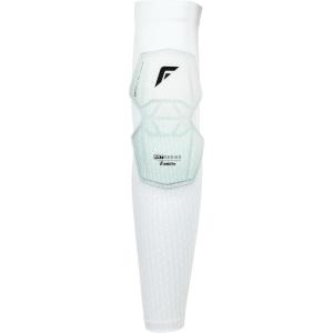 Franklin Sports Baseball + Softball Protective Arm Sleeve – PRT DST Series Adult Arm + Elbow Shield for Batting + Fielding – Right Arm + Left Arm – Black – S/M(White)