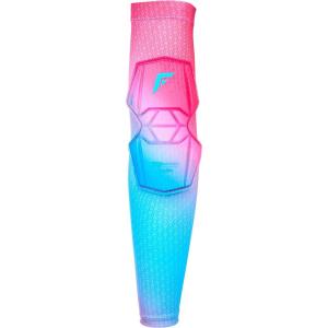 Franklin Sports Baseball + Softball Protective Arm Sleeve – PRT DST Series Adult Arm + Elbow Shield for Batting + Fielding – Right Arm + Left Arm – Black – S/M(Cotton Candy)