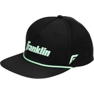 Franklin Sports Baseball Hat – Baseball + Softball Hats for Men + Women – Adult Hat – One Size Fits Most(Black/Mint)