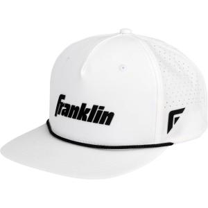 Franklin Sports Baseball Hat – Baseball + Softball Hats for Men + Women – Adult Hat – One Size Fits Most(White/Black)