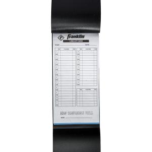 MLB Baseball + Softball Lineup Cards – 25 Game Line Up Sheets Book + Holder for Coaches + Managers – Black