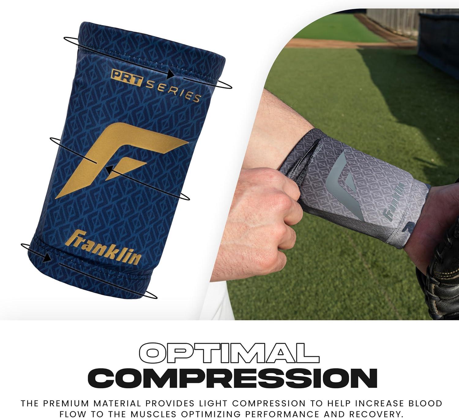 image:imageFranklin Sports Baseball Softball Protective Wrist Guard Youth PRT Series Wrist Shield for Batting Fielding Protective Gear Equipment Right Left ArmNavy