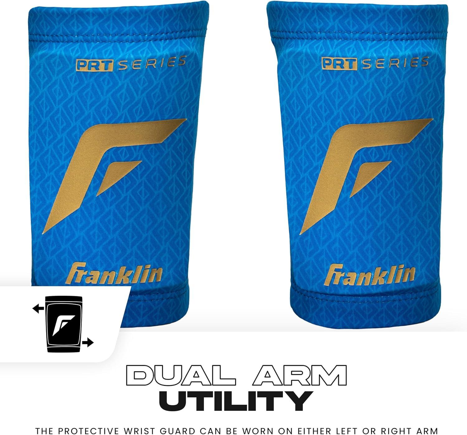 image:imageFranklin Sports Baseball Softball Protective Wrist Guard Youth PRT Series Wrist Shield for Batting Fielding Protective Gear Equipment Right Left ArmRoyal