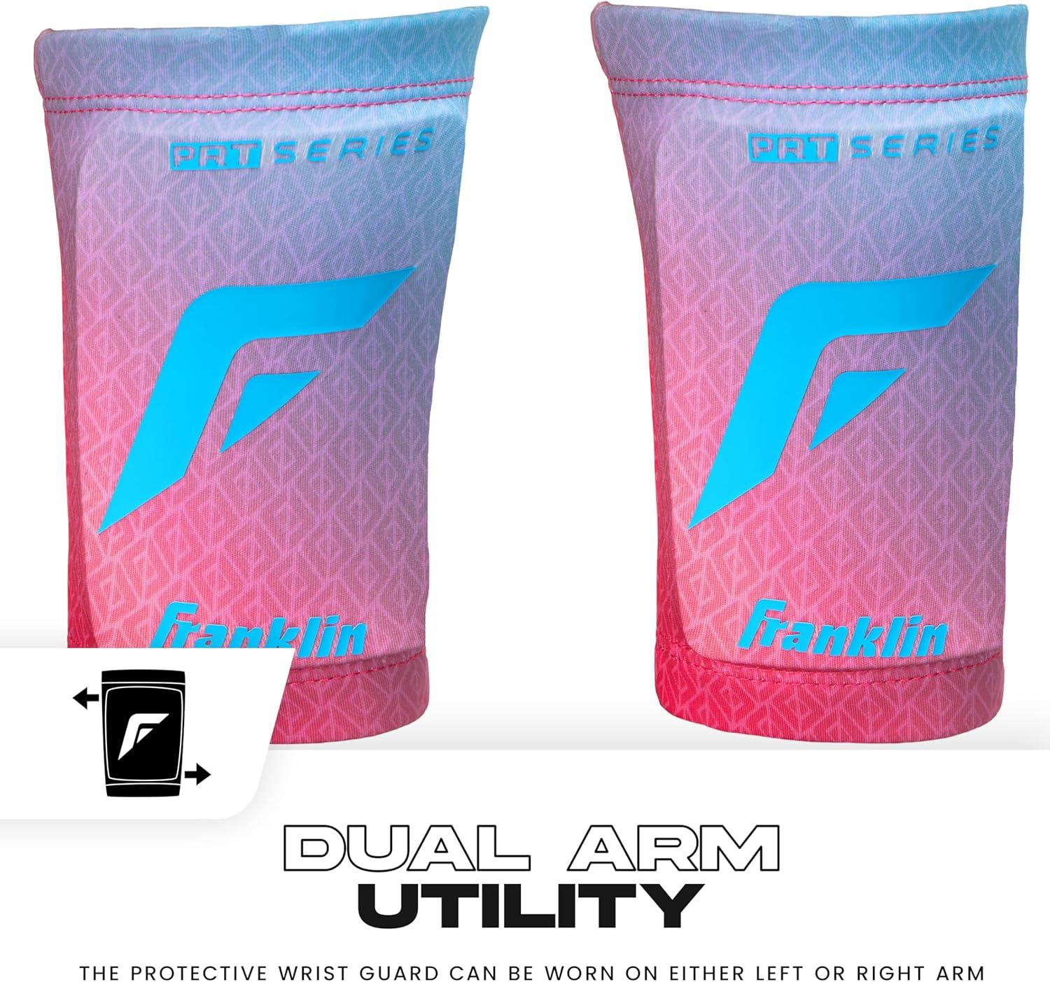 image:imageFranklin Sports Baseball Softball Protective Wrist Guard Youth PRT Series Wrist Shield for Batting Fielding Protective Gear Equipment Right Left ArmCotton Candy