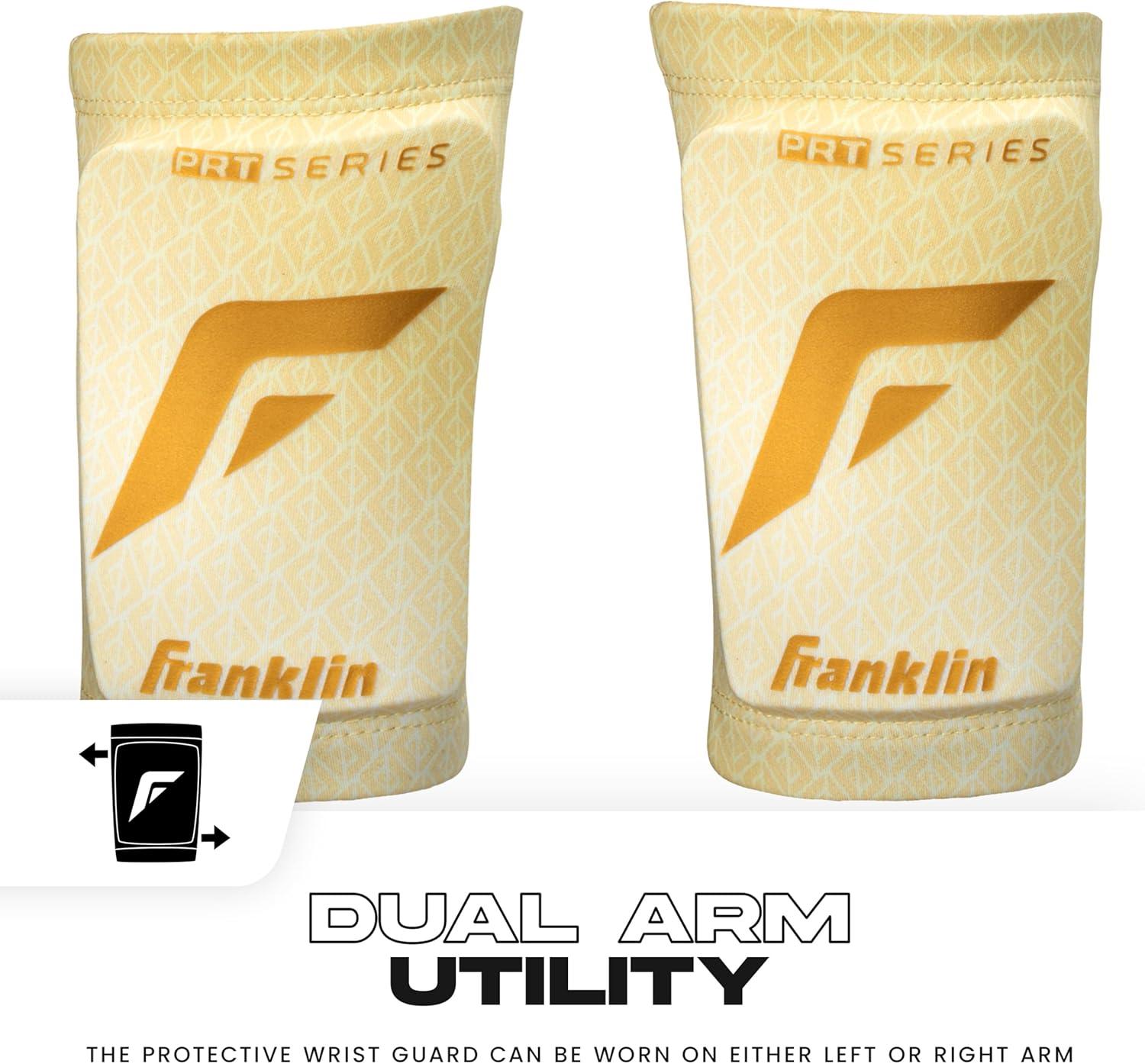 image:imageFranklin Sports Baseball Softball Protective Wrist Guard Youth PRT Series Wrist Shield for Batting Fielding Protective Gear Equipment Right Left ArmVanilla