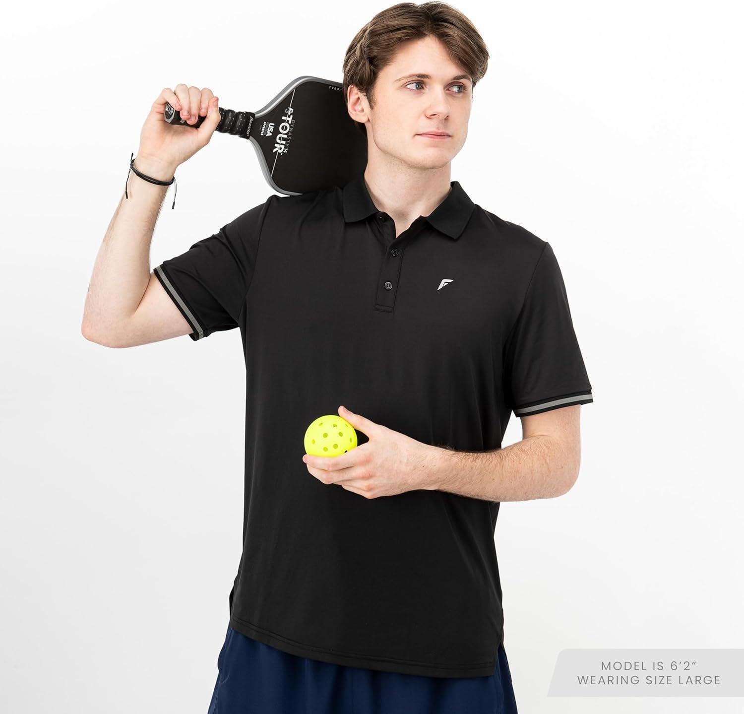 image:imageFranklin Sports Mens Mens Ultimate Polo ShirtBlack