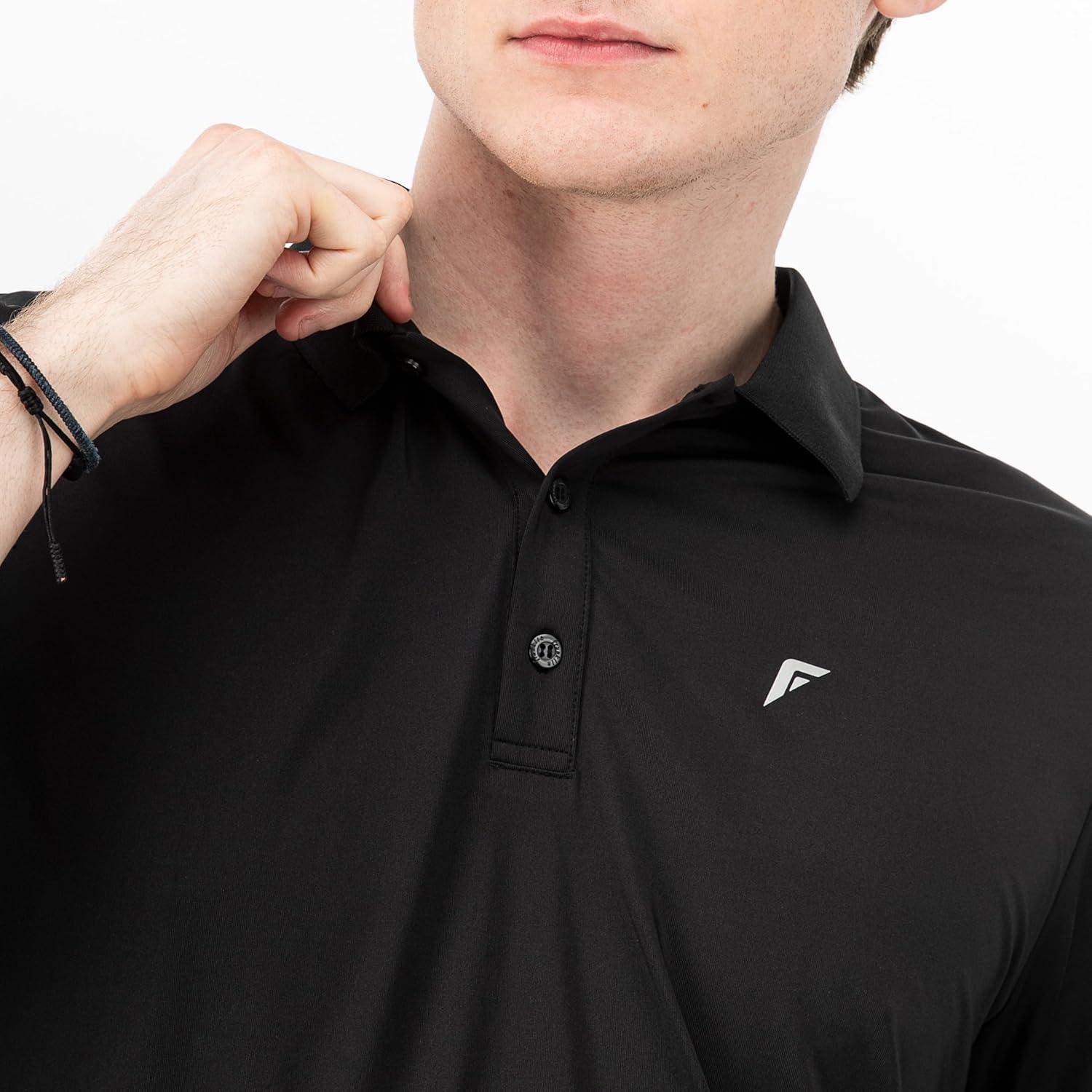 image:imageFranklin Sports Mens Mens Ultimate Polo ShirtBlack