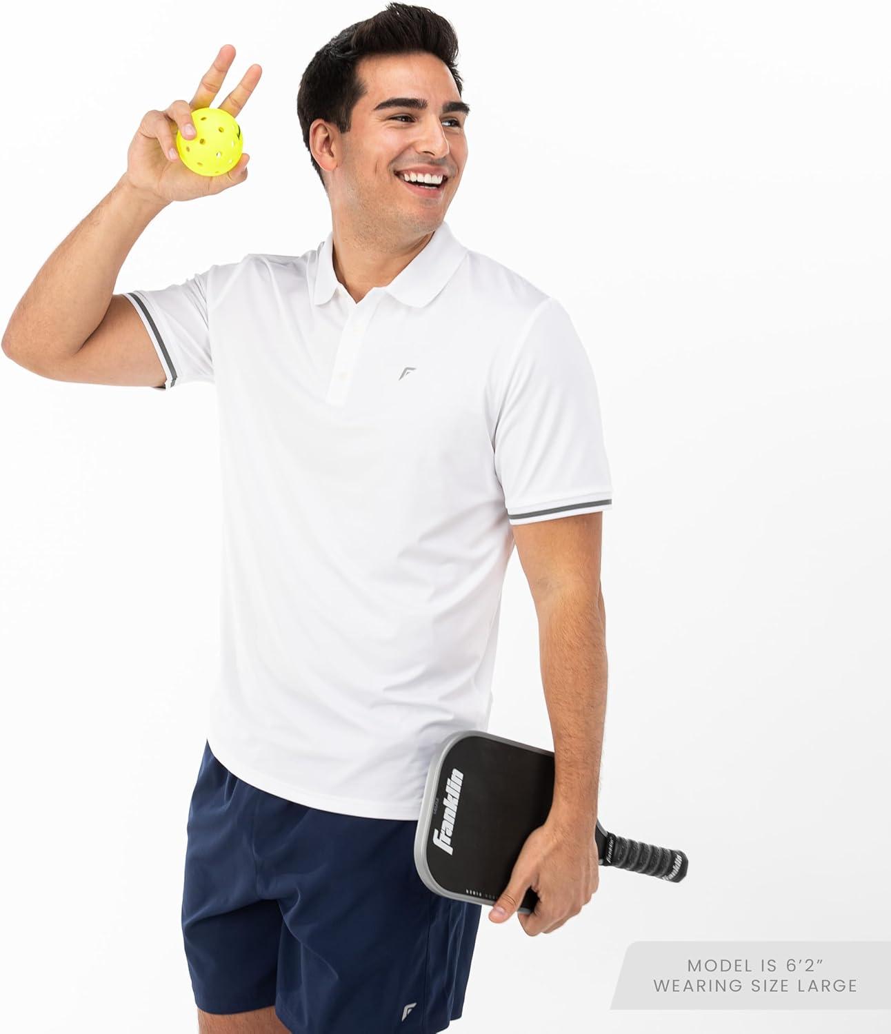 image:imageFranklin Sports Mens Mens Ultimate Polo ShirtWhite