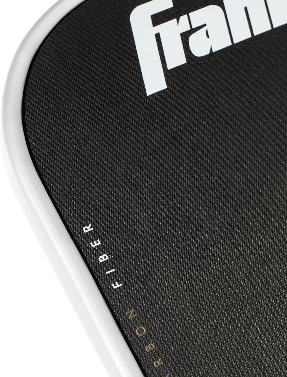 image:imageFranklin Sports Pro Pickleball Paddles FS Tour Featherweight Series Lightweight Paddles USA Pickleball Approved Raw Carbon Fiber Surface Dynasty Tempo 12mm CoreTempo White
