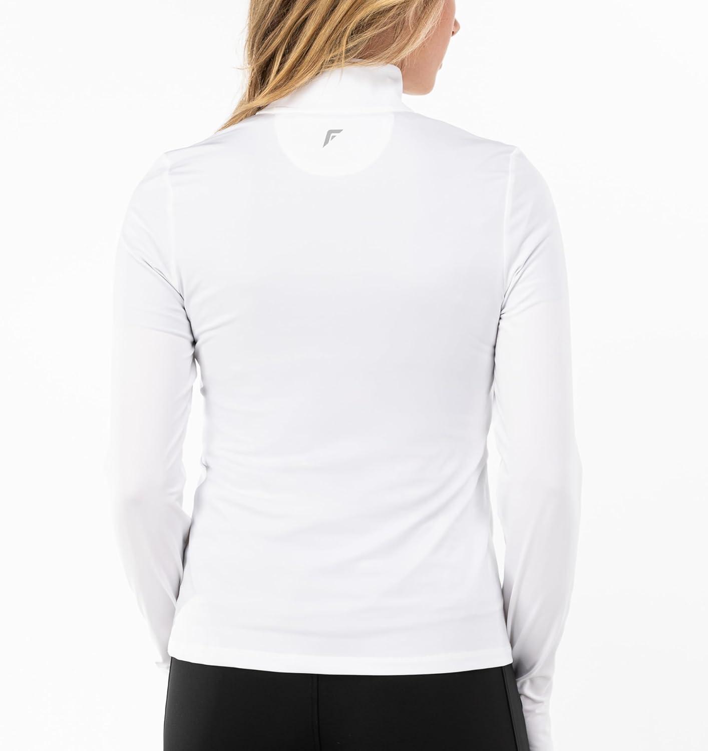 image:imageFranklin Sports Womens Womens QuarterZip PulloverWhite