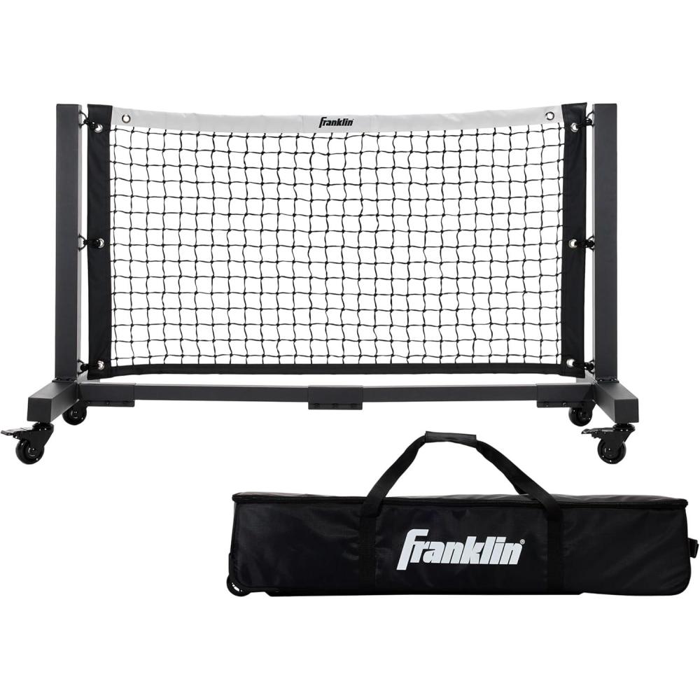 image:imageFranklin Sports Dink Pickleball Net Portable 5 Foot Outdoor Pickleball Net for Regulation Court Portable Aluminum Construction Carry Bag for Driveway Backyard More