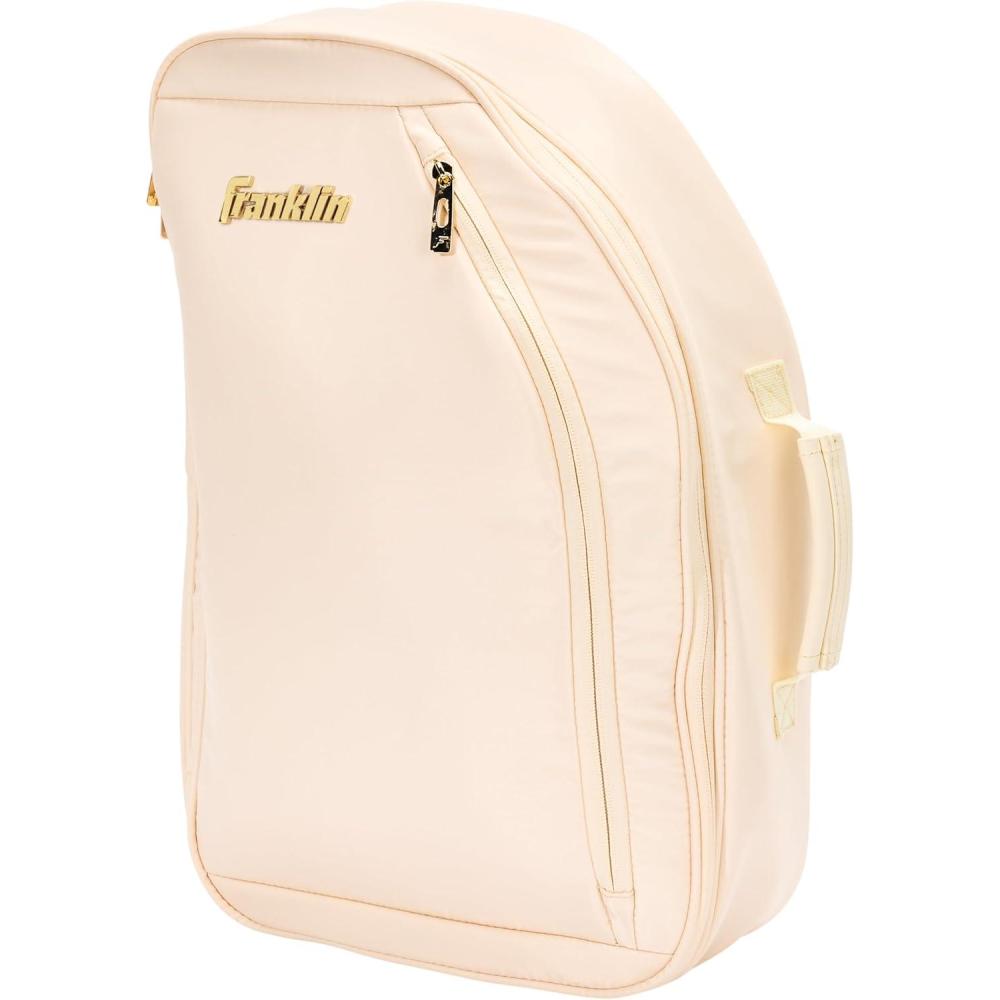image:imageFranklin Sports Parker Pickleball Paddle Bag  2 Paddle Bag for Pickleball Gear  Equipment  Compact with Shoulder Strap  Vanilla