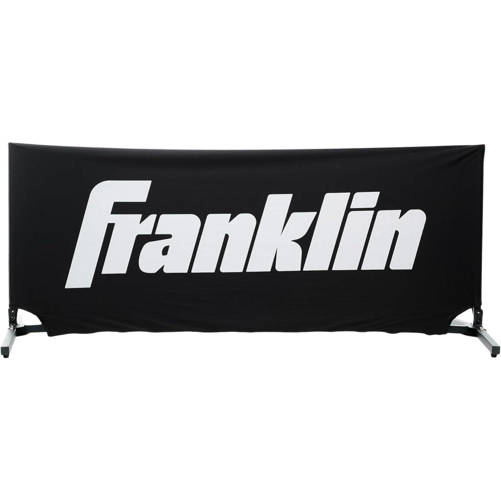 image:imageFranklin Sports Portable Pickleball Court Barriers  3 Court Dividers for Outdoor Pickleball Courts  5 x 2 Foot Easy Assemble Metal Barriers