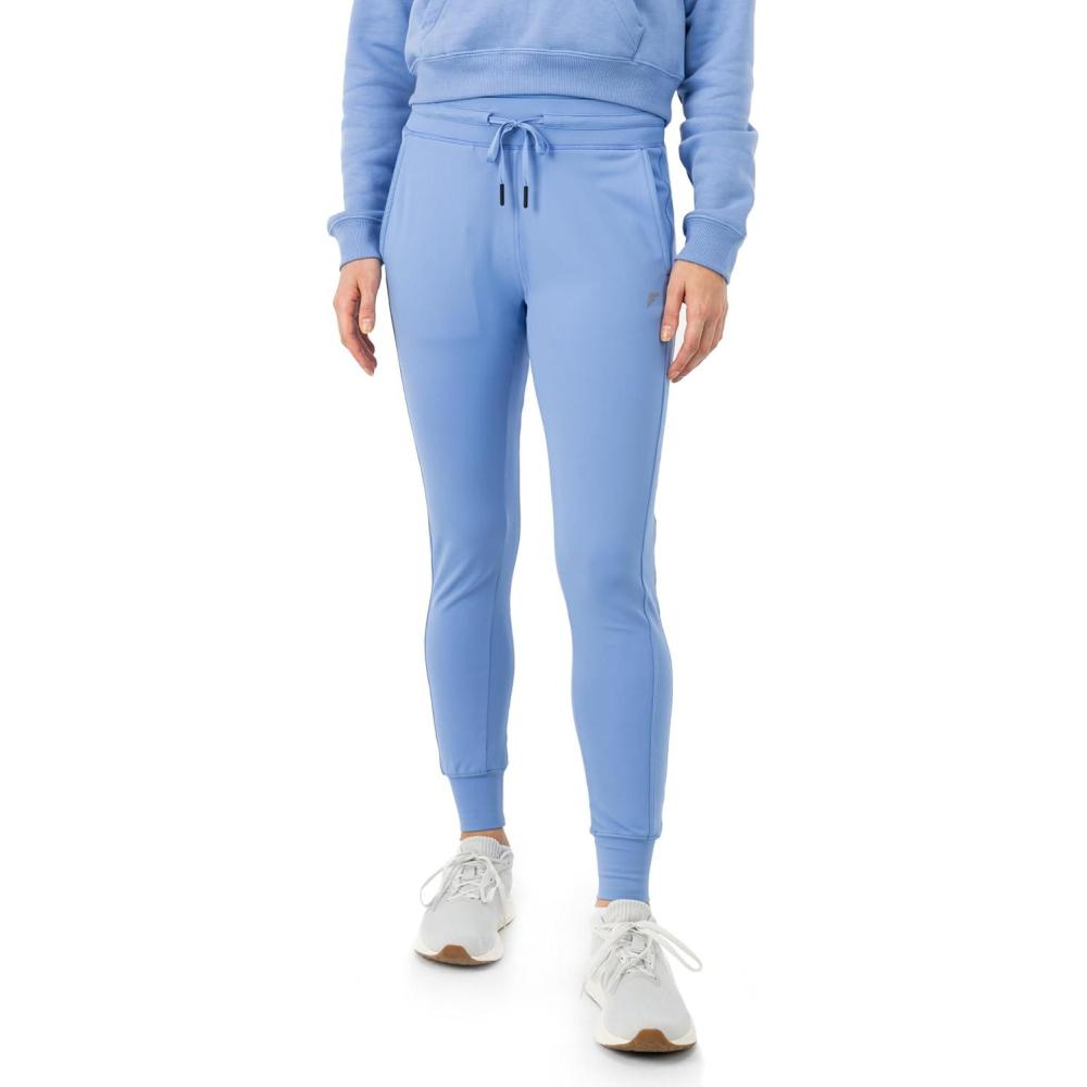 image:imageFranklin Sports Womens High Performance Pickleball Joggers  Active Sport Jogger Sweatpants  Drawstring Pants with PocketsBlue