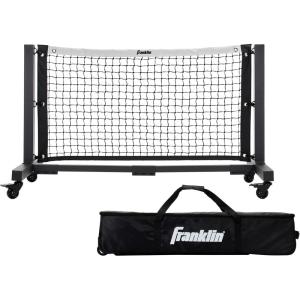 Franklin Sports Dink Pickleball Net – Portable 5′ Foot Outdoor Pickleball Net for Regulation Court – Portable Aluminum Construction + Carry Bag for Driveway, Backyard + More