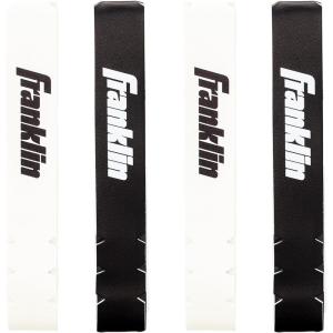 Franklin Sports Pickleball Paddle Edge Guard Tape – Edge Protection Tape for Paddle Heads – Black/White(Fits 14-16mm Paddles)