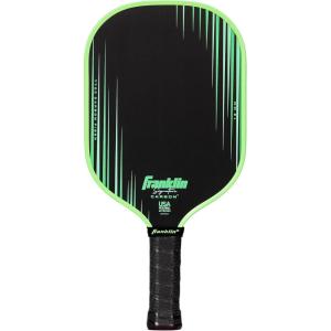 Franklin Sports Pro Pickleball Paddles – Signature Carbon Series -T700 Carbon Fiber Surface – USA Pickleball (USAPA) Tournament Approved – 13mm Polypropylene Core – Pink(Traditional | Green)