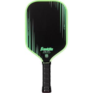 Franklin Sports Pro Pickleball Paddles – Signature Carbon Series -T700 Carbon Fiber Surface – USA Pickleball (USAPA) Tournament Approved – 13mm Polypropylene Core – Pink(Elongated | Green)