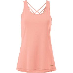 Franklin Sports Womens Women’s Rose Gold Lattice Back Tank Top – Relaxed Fit(Rose Gold)