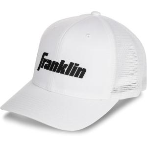 Franklin Sports Standard Mesh Back Cooling Hat(White)