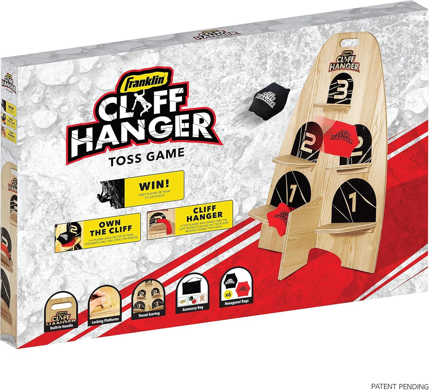 image:imageFranklin Sports Cliffhanger Toss Game Wooden Target Six Bean Bags