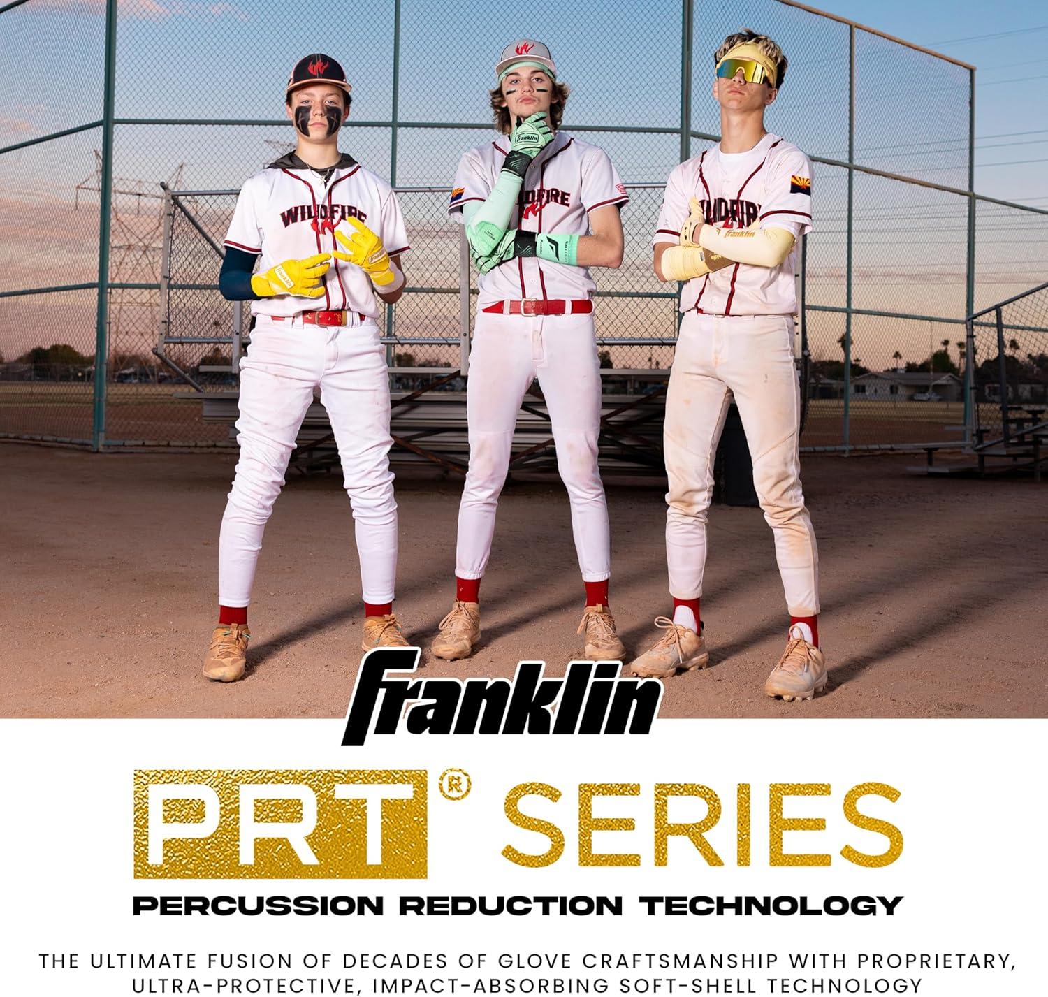 image:imageFranklin Sports Baseball Softball Protective Wrist Guard Adult PRT Series Wrist Shield for Fielding Protective Gear Equipment Right Left ArmMint