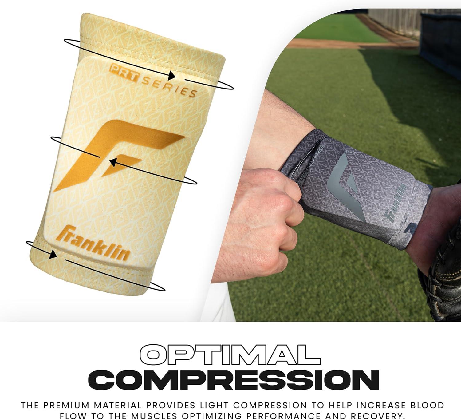 image:imageFranklin Sports Baseball Softball Protective Wrist Guard Adult PRT Series Wrist Shield for Fielding Protective Gear Equipment Right Left ArmVanilla
