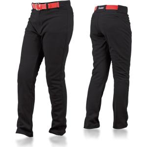 Franklin Sports Youth Baseball + Softball Pants – Relaxed Style Kids Pants for Boys + Girls with Belt Loop(Black)